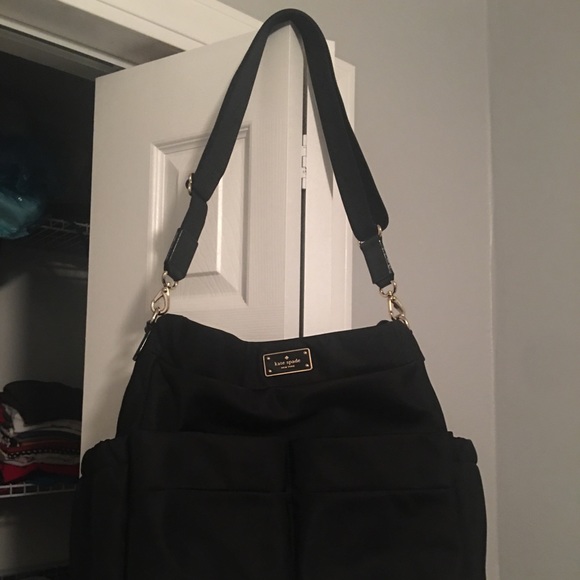 Black Kate Spade Diaper Bag - Picture 8 of 8